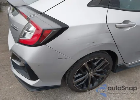 2020 Hond Civic Hatchback Spor Sport Touring из США, поврежденный, VIN SHHFK7H9XLU211730